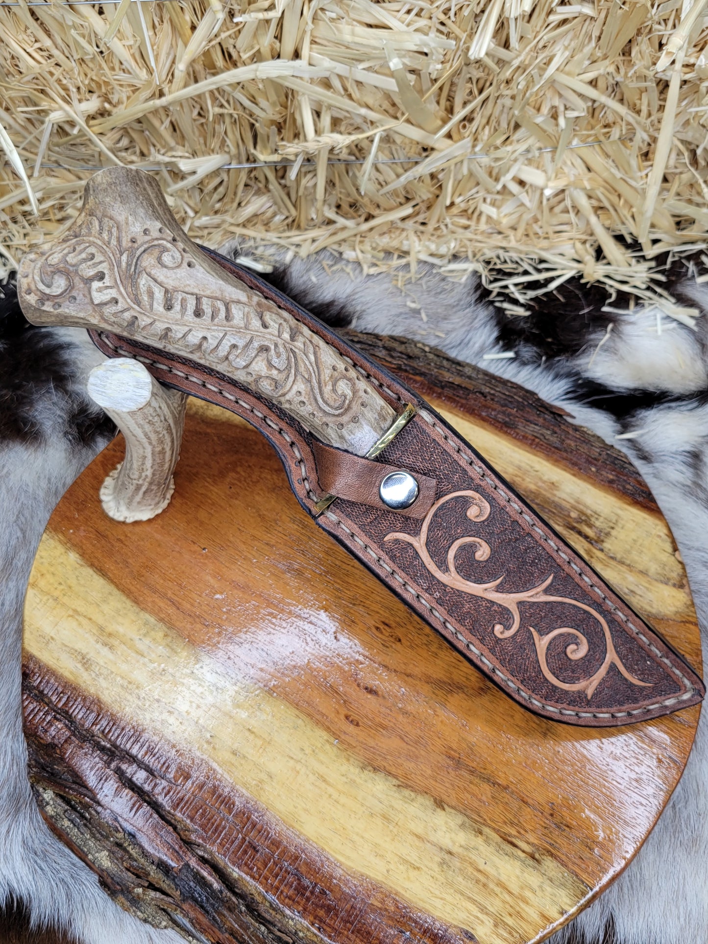 Cuchillo Cuerno De Venado 13