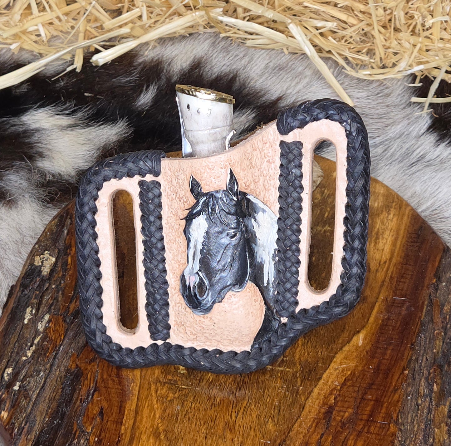 Navaja Pata de Caballo Cuerno de venado N8