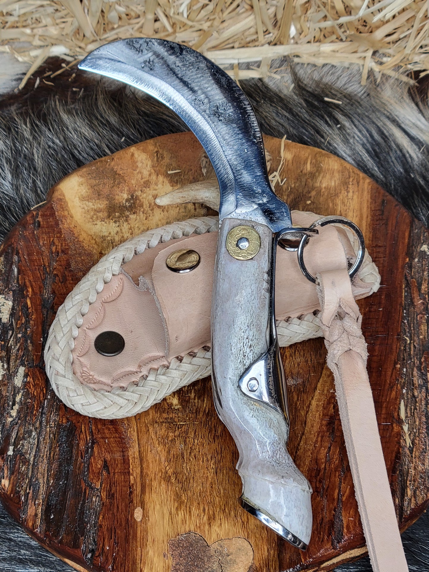 tranchetes tradicionales con pata de caballo