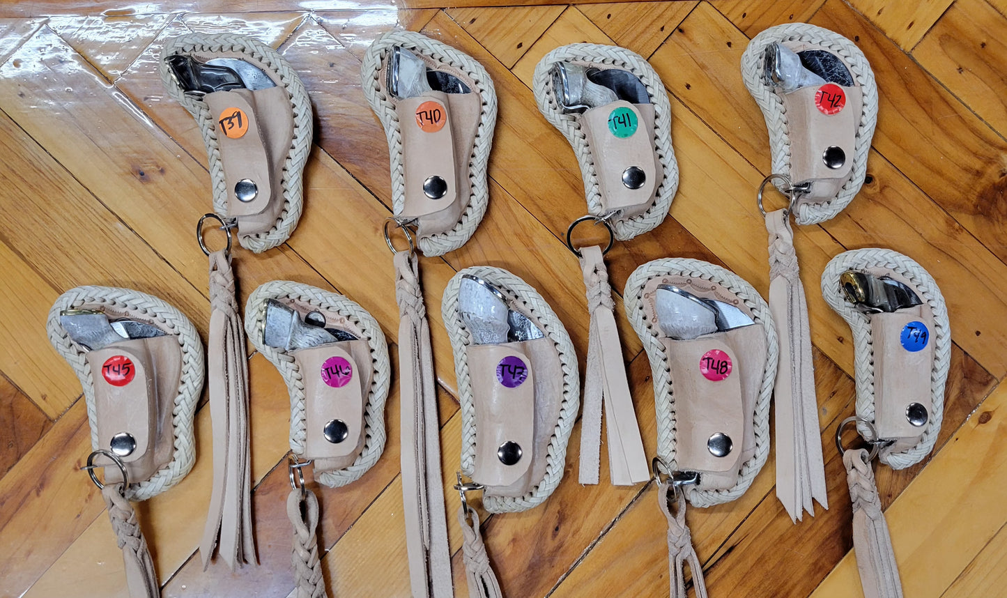 tranchetes tradicionales con pata de caballo