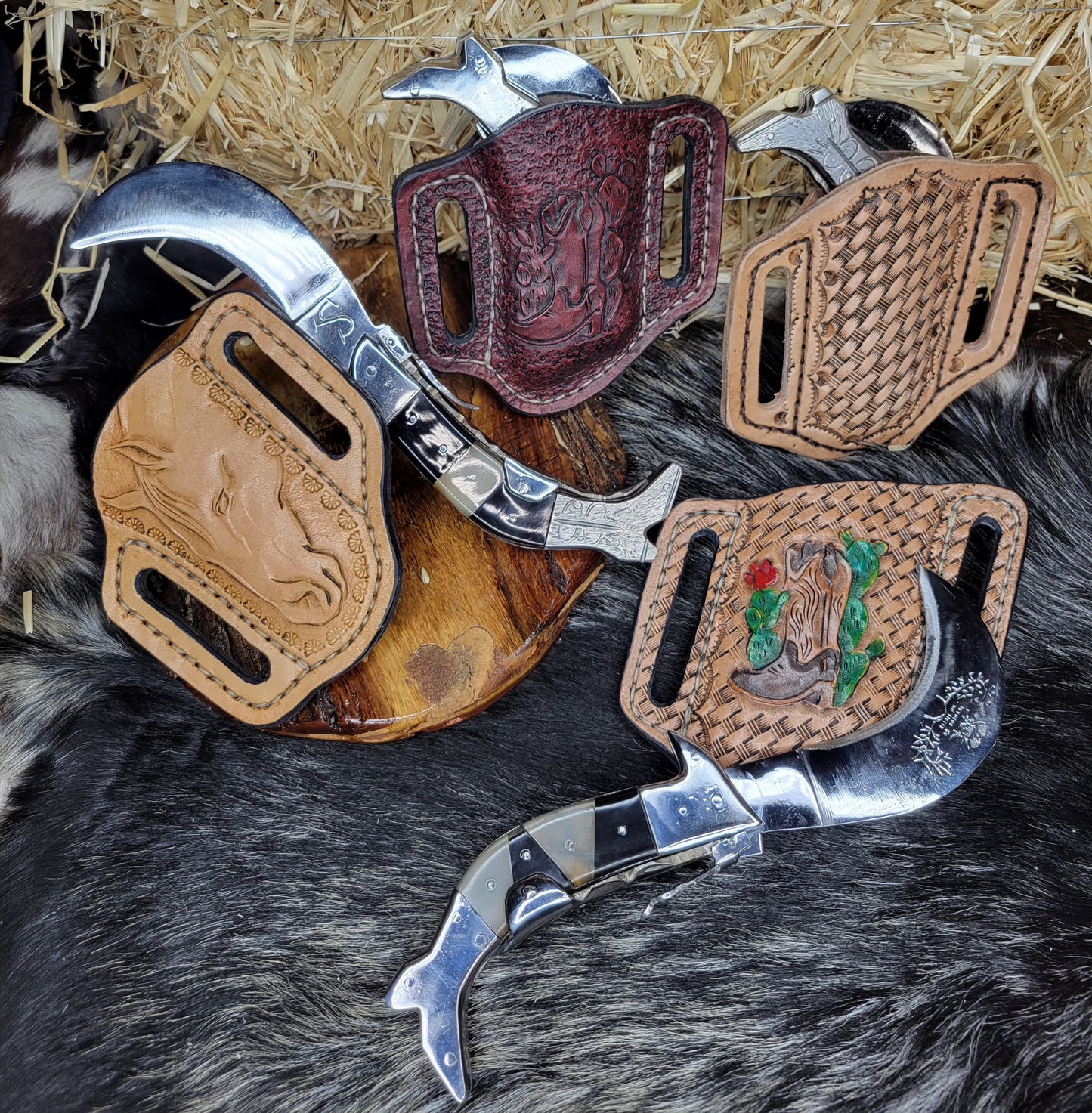 Tranchetes mecánicos con bota