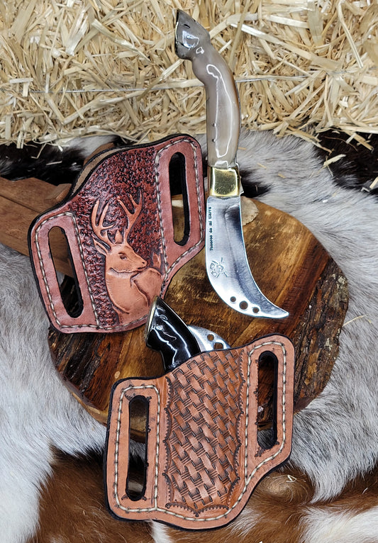 Tranchetes cuerno de toro pata de caballo