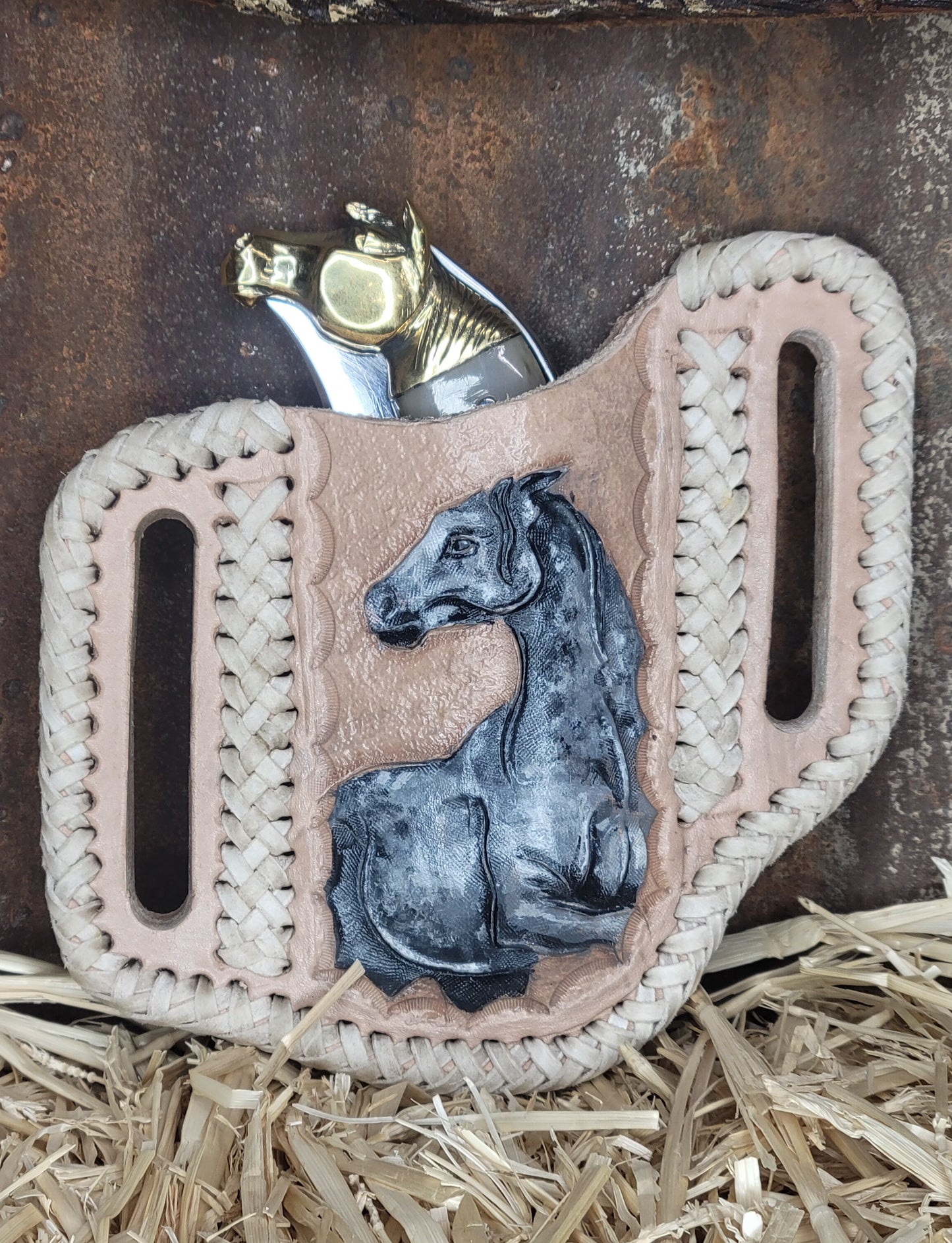 Navaja Escultura Caballo N1