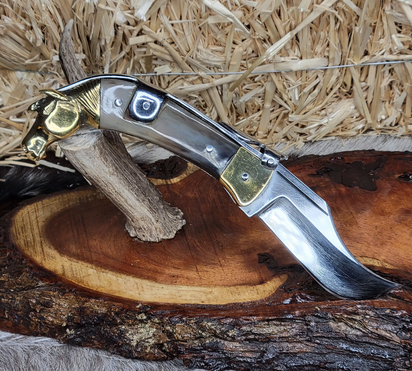 Navaja Escultura Caballo N1