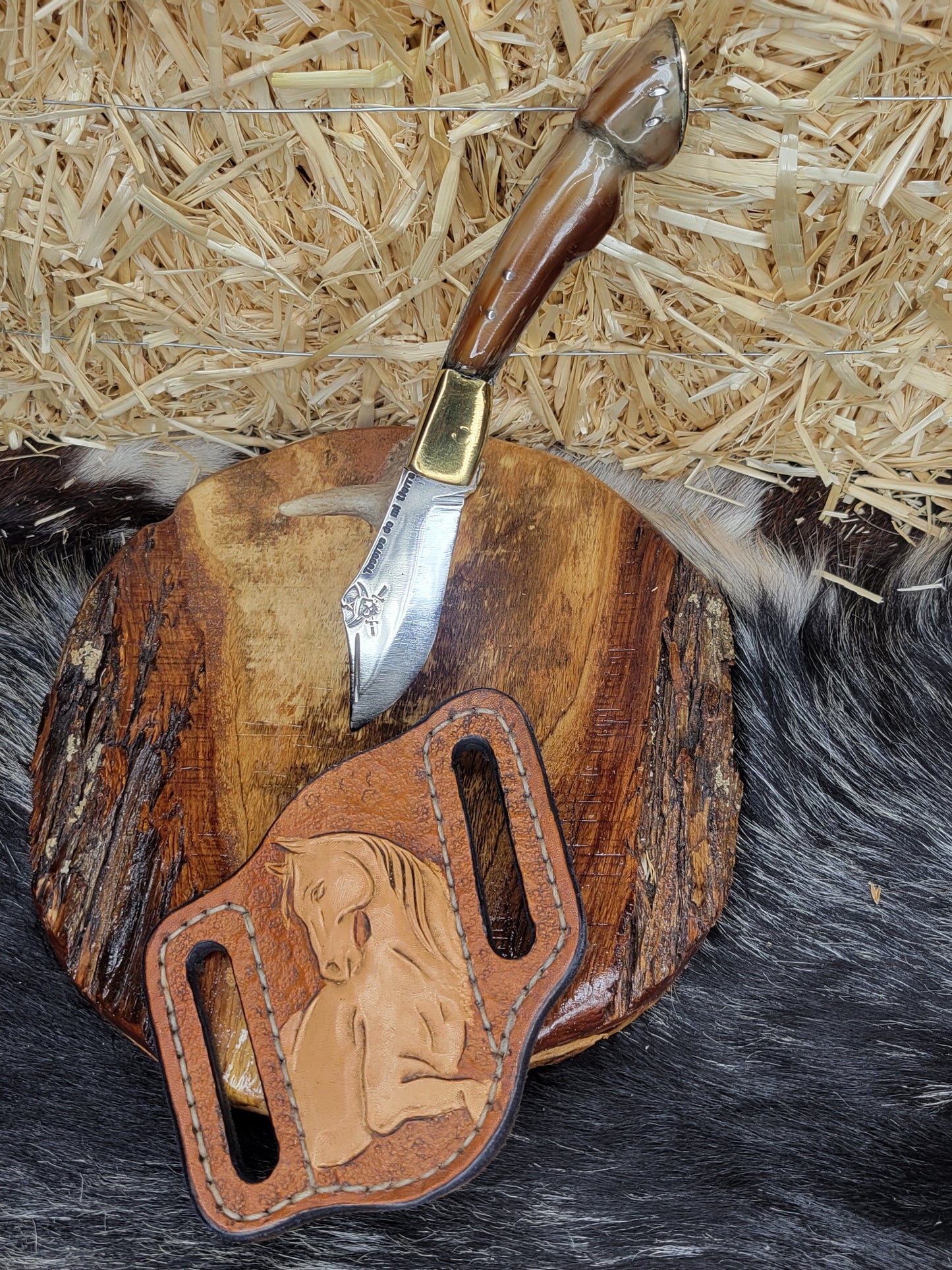 Navajas patitas De Caballo Funda Reg.