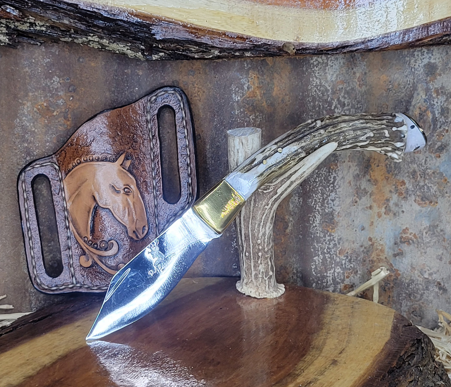 Navajas Patita De Caballo Cuerno De Venado