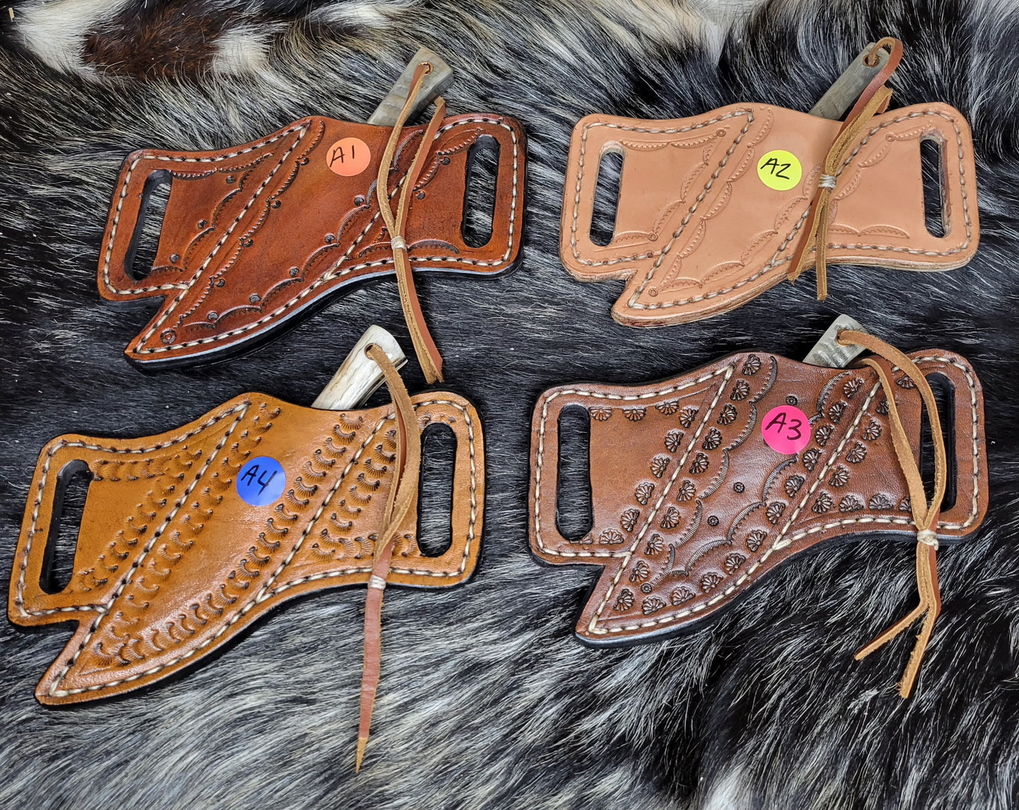Cuchillos Doble Fundas