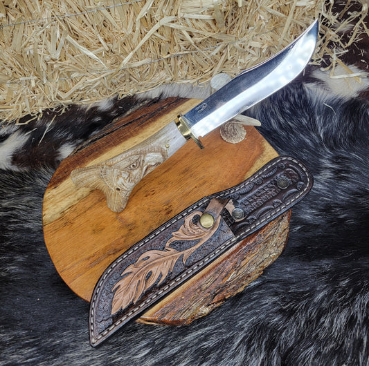 Cuchillo Apache Cuerno De Venado 1