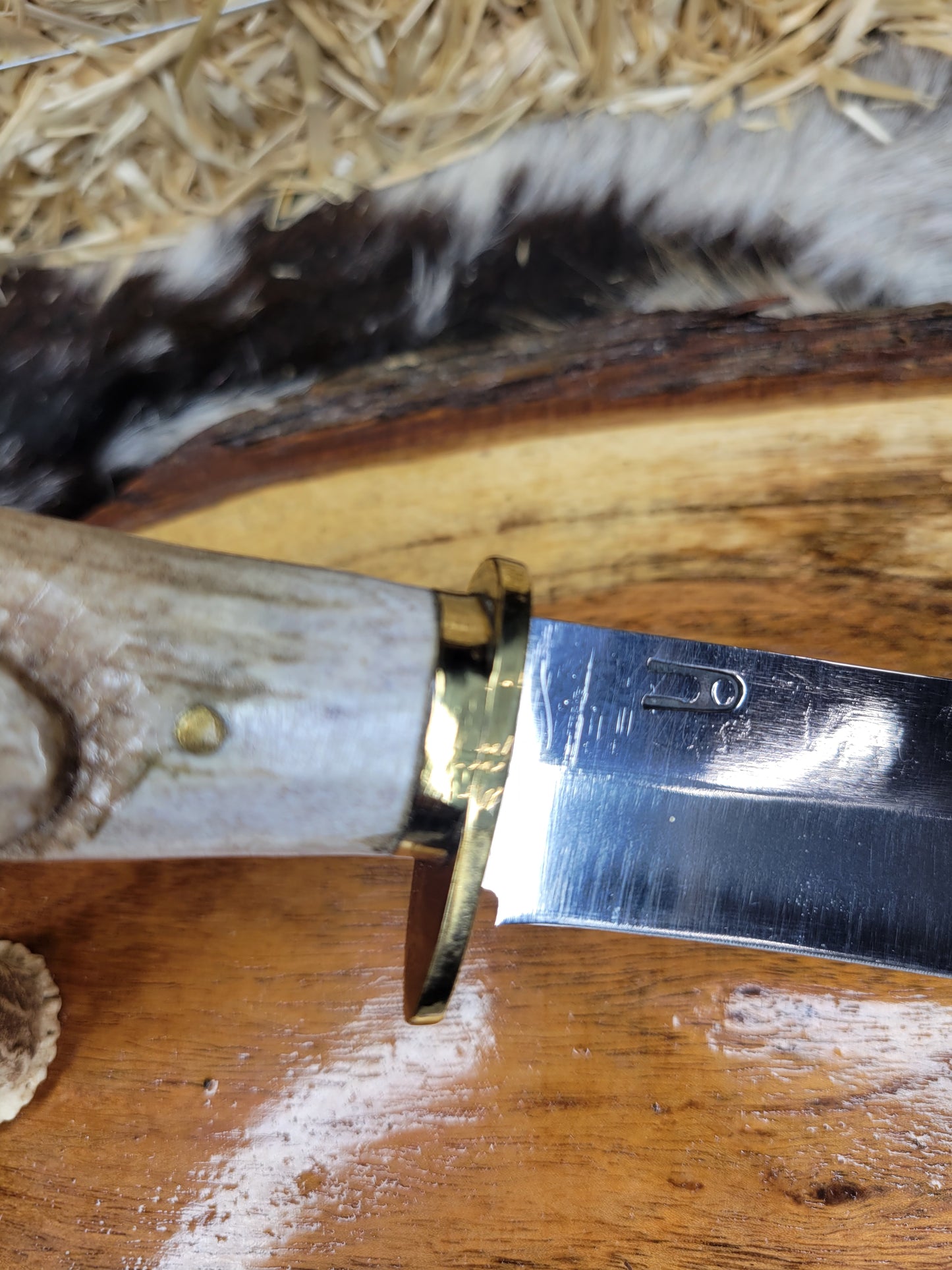 Cuchillo Apache Cuerno De Venado 1
