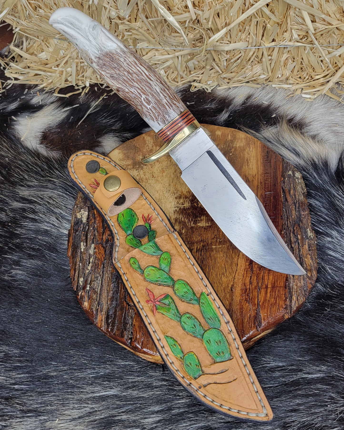 Cuchillo De Lima Aguila Cuerno De Venado 6