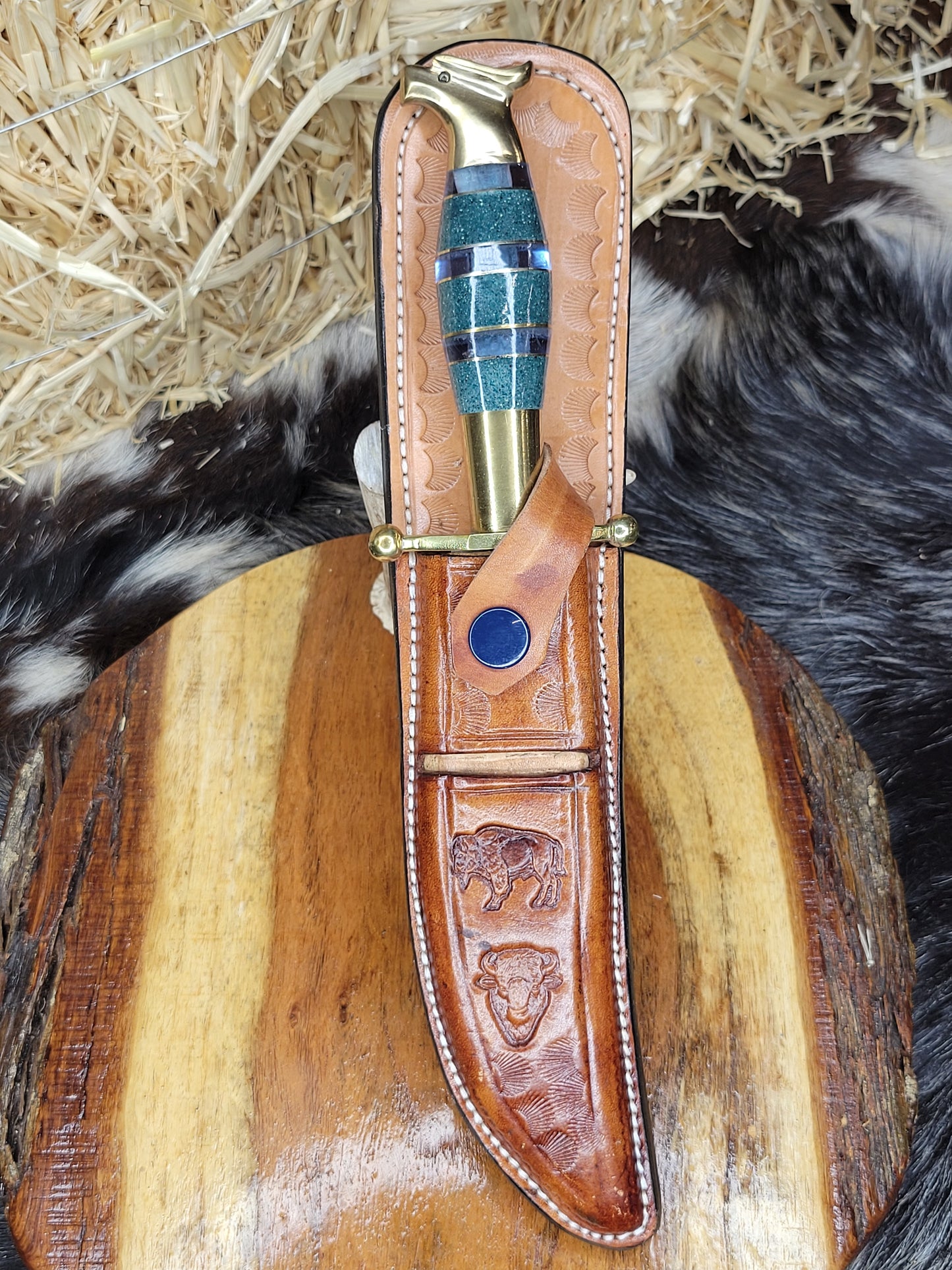 Cuchillo Torneado Grande Aguila 12