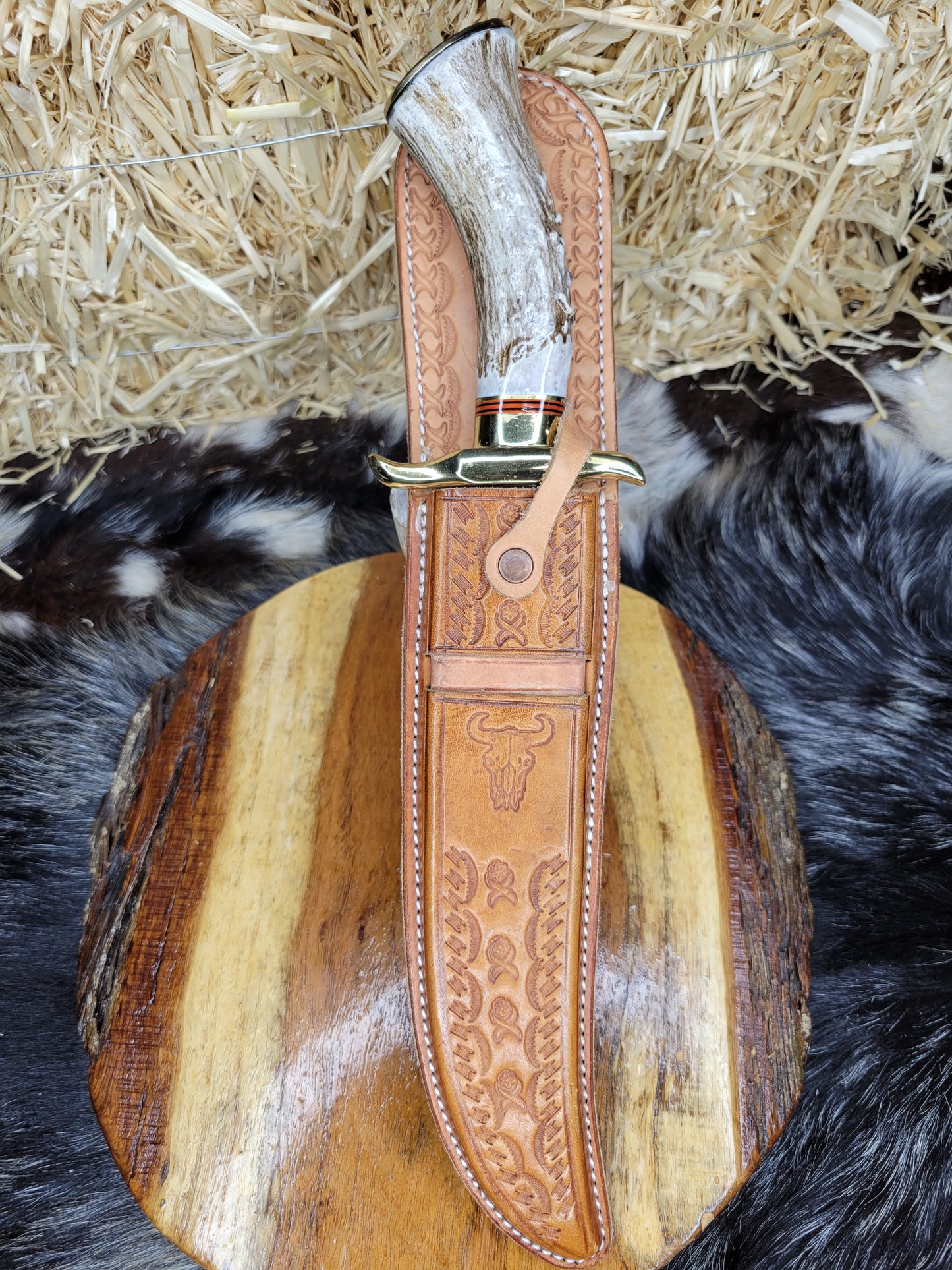 Cuchillo De Lima Cuerno De Venado 20