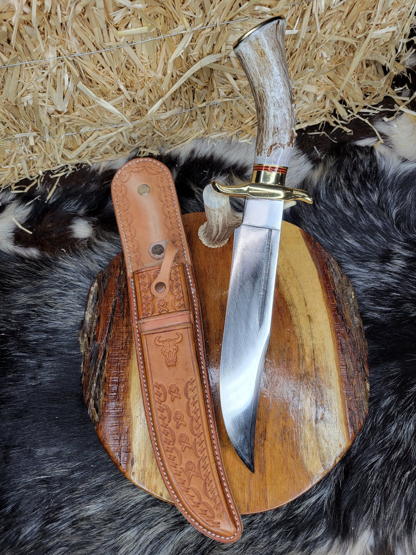 Cuchillo De Lima Cuerno De Venado 20