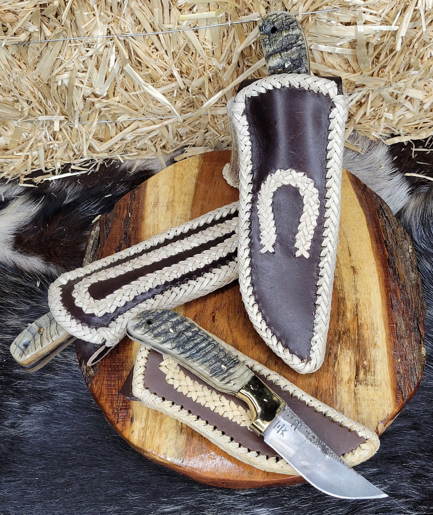 Cuchillos En Cachas De Borrego