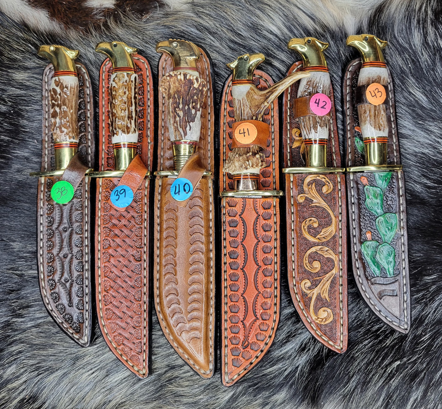 Cuchillos Cuerno De Venado Aguila