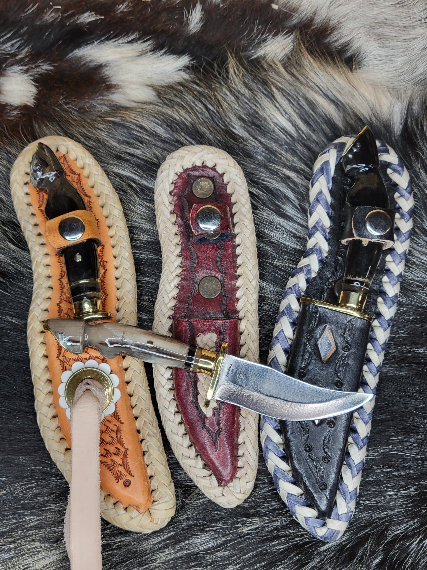 Cuchillos Patita de Caballo Cuerno de Toro