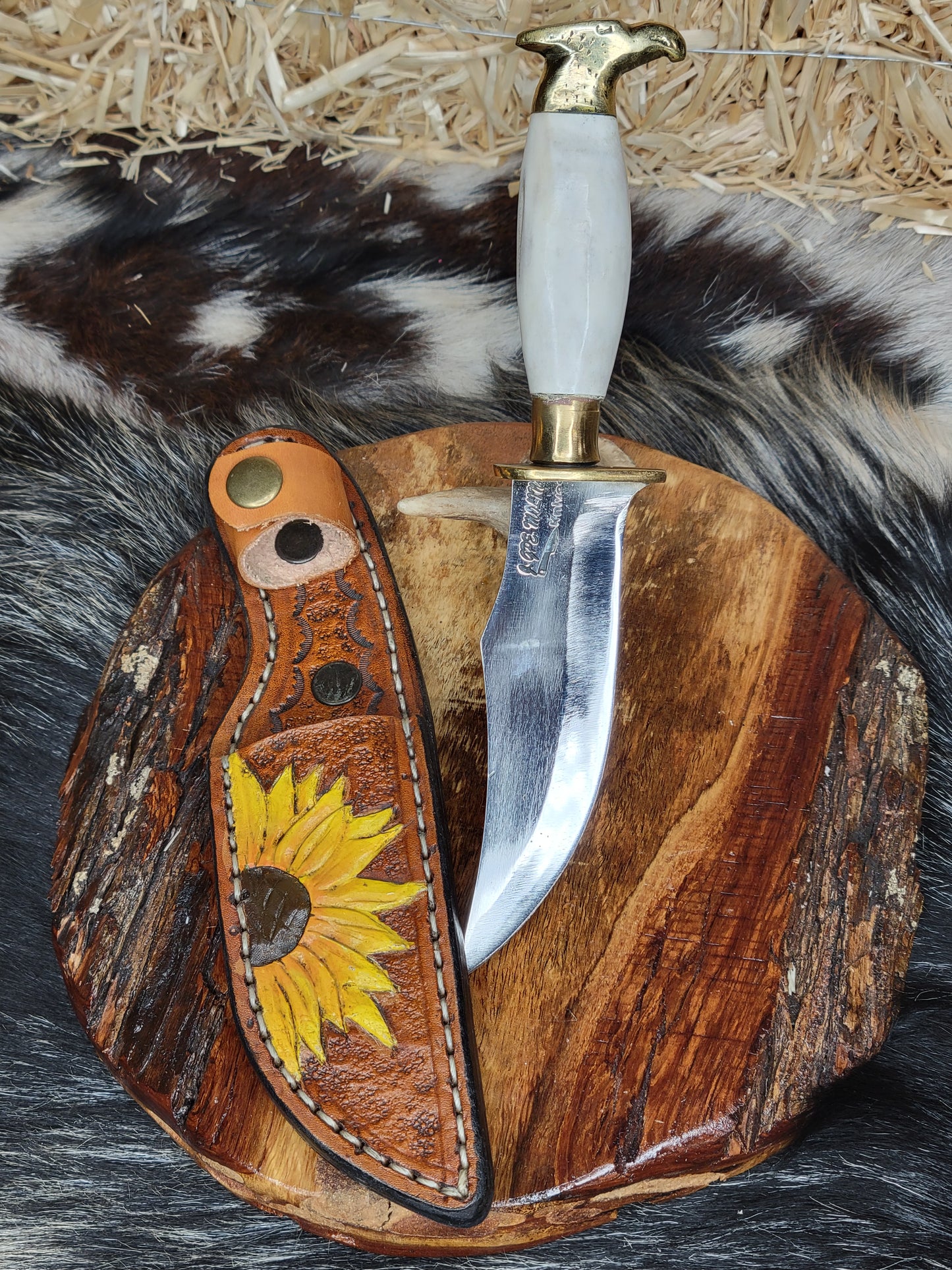 Cuchillos Cuerno De Venado Aguila