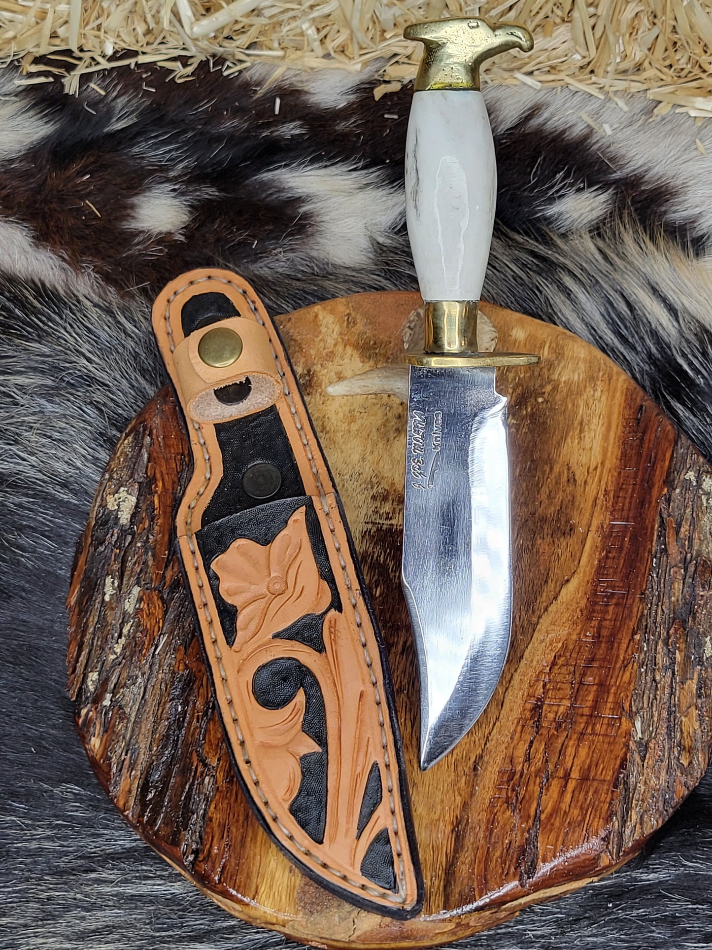 Cuchillos Cuerno De Venado Aguila