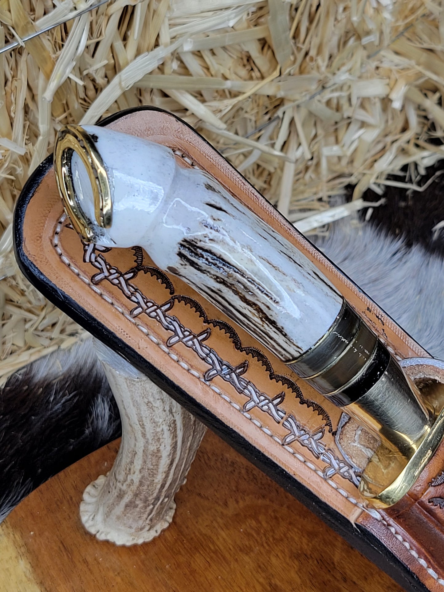 Cuchillo Pata De Caballo Cuerno de Venado