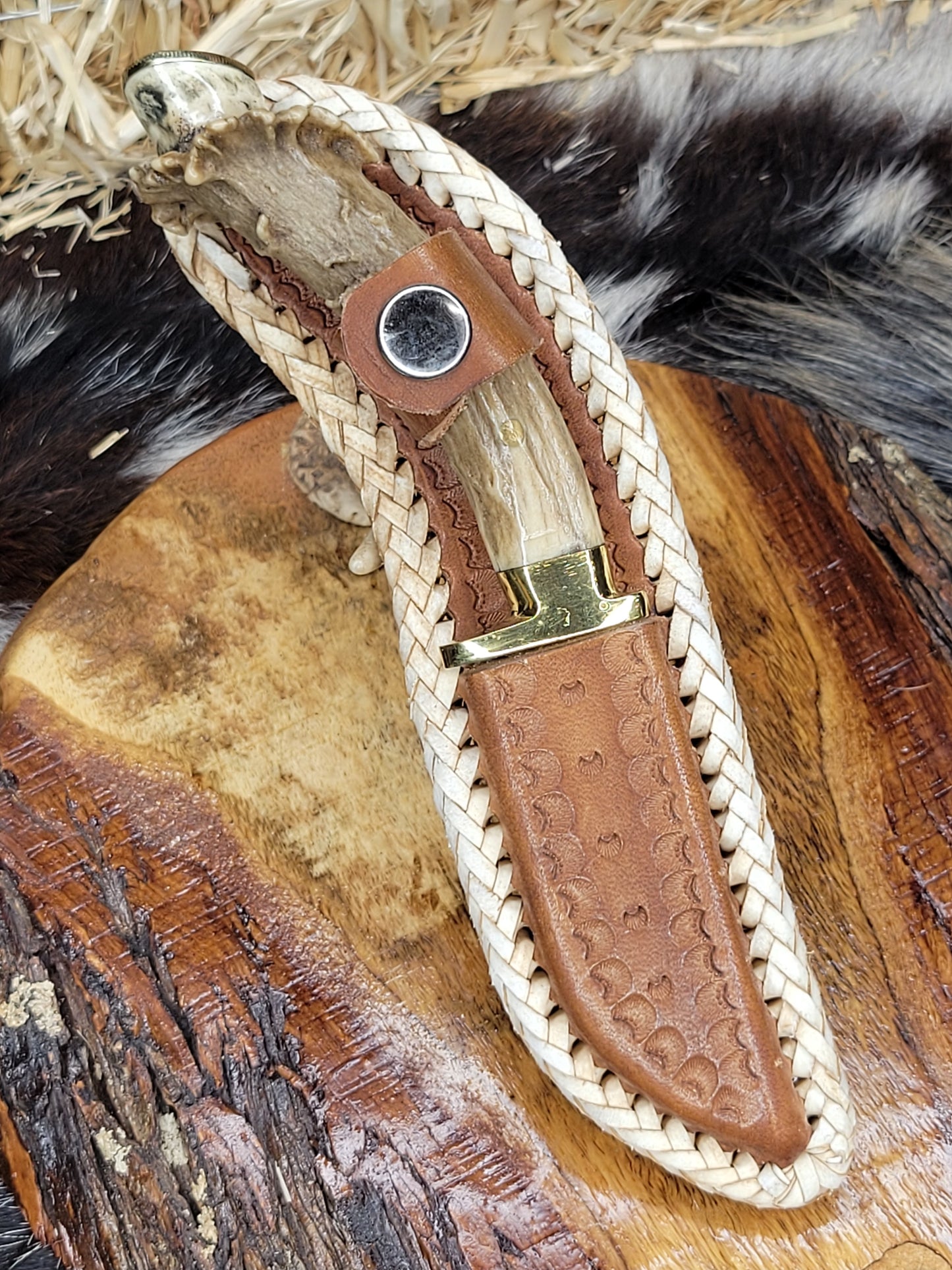 Cuchillo Patita Frisón Venado 77