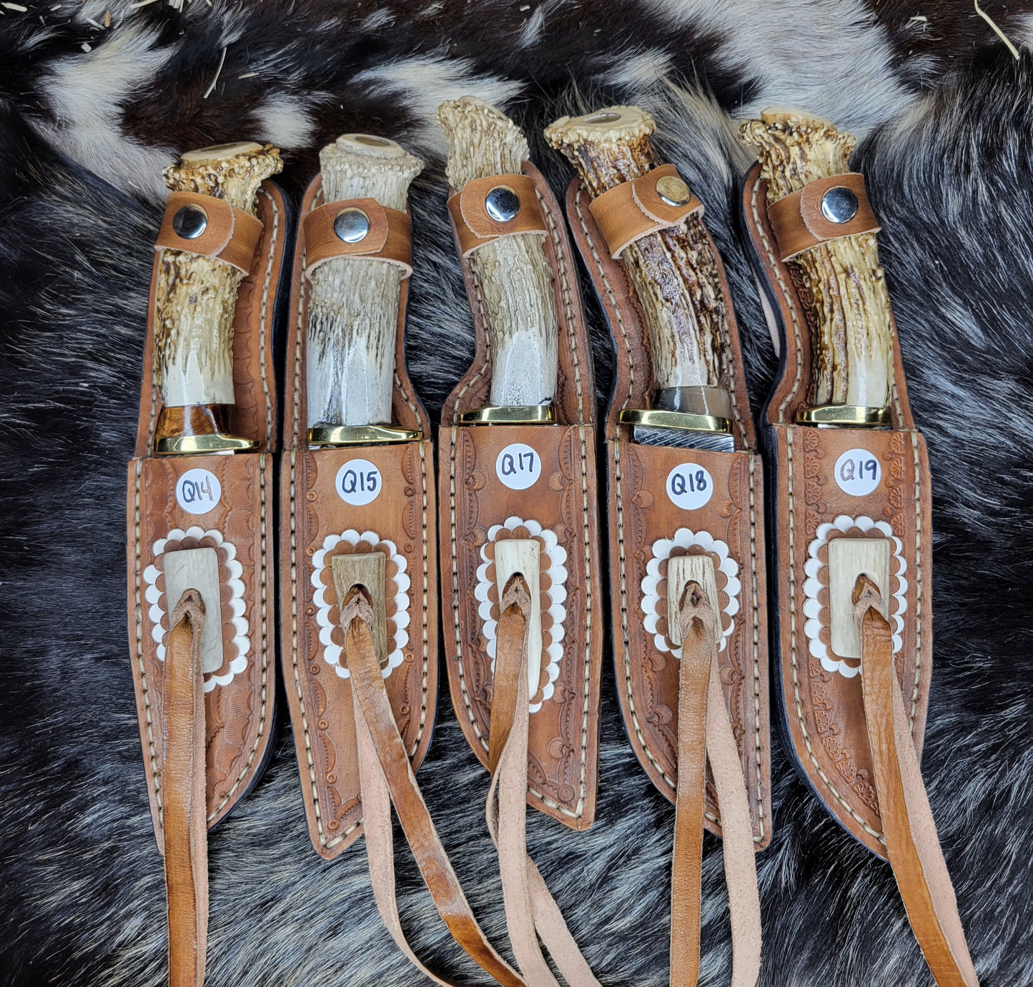 Cuchillos de Escofina Cuerno de venado