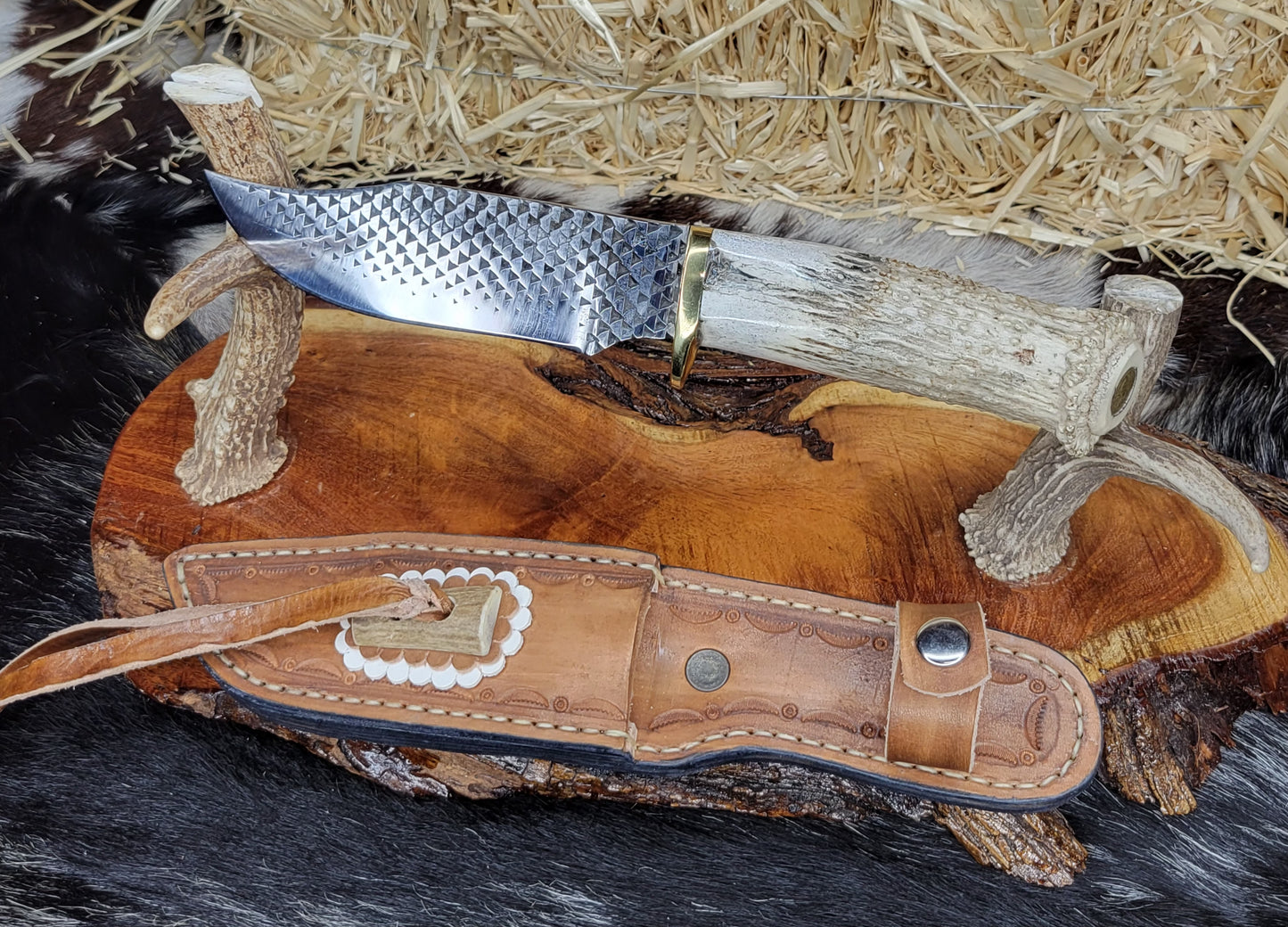 Cuchillos de Escofina Cuerno de venado