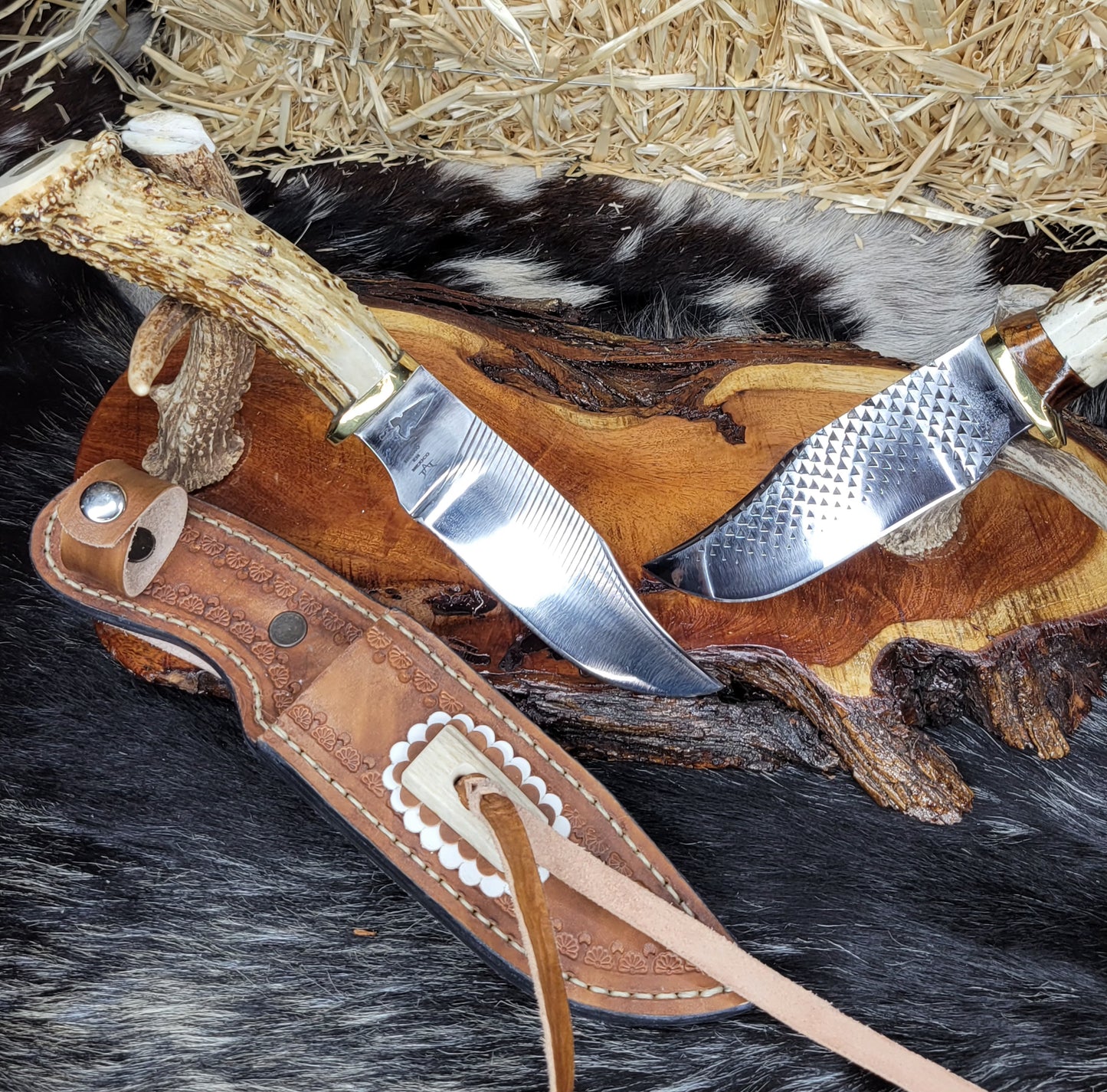 Cuchillos de Escofina Cuerno de venado