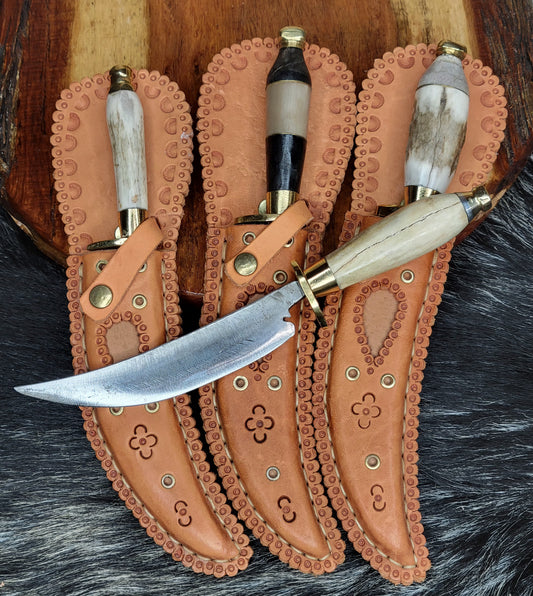 Cuchillos Pata De Gallo Cuerno De Venado Y Toro