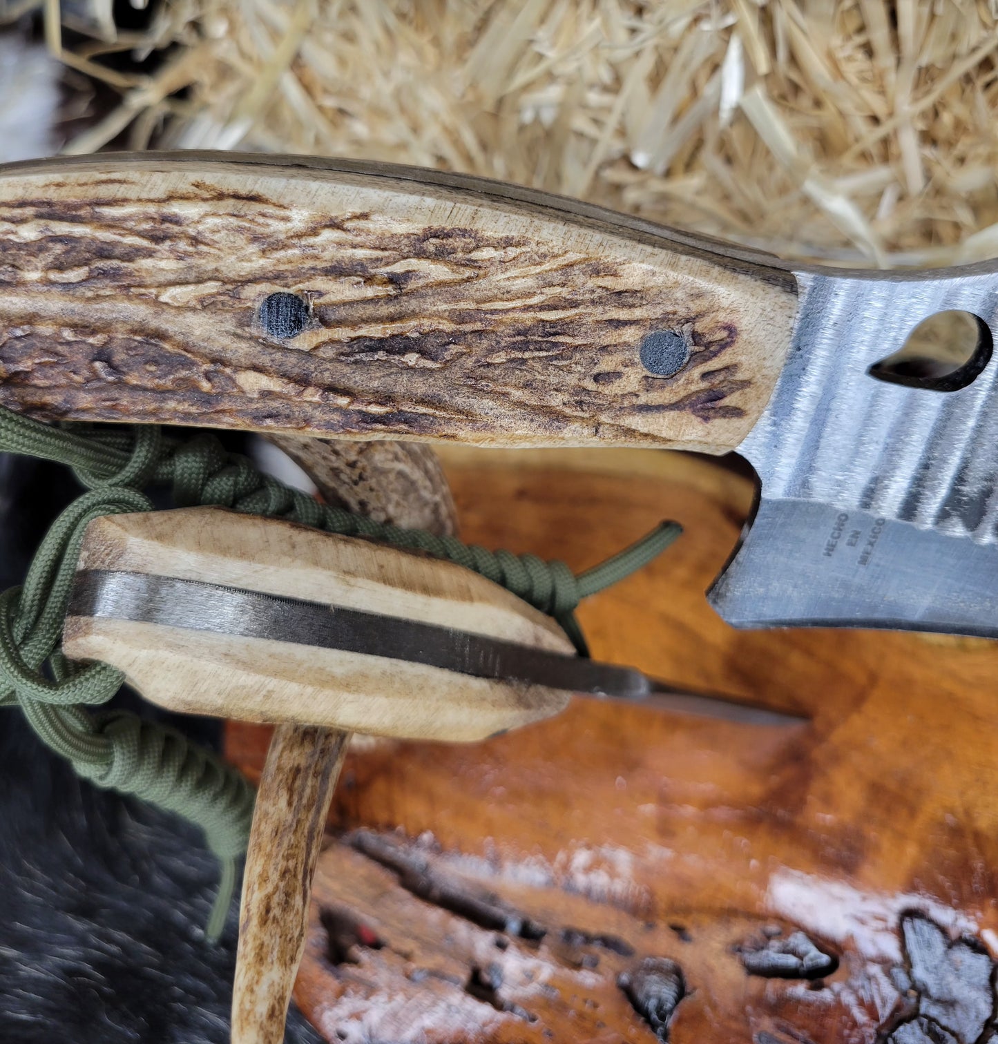 Cuchillos Doble C8 Cuerno De Venado