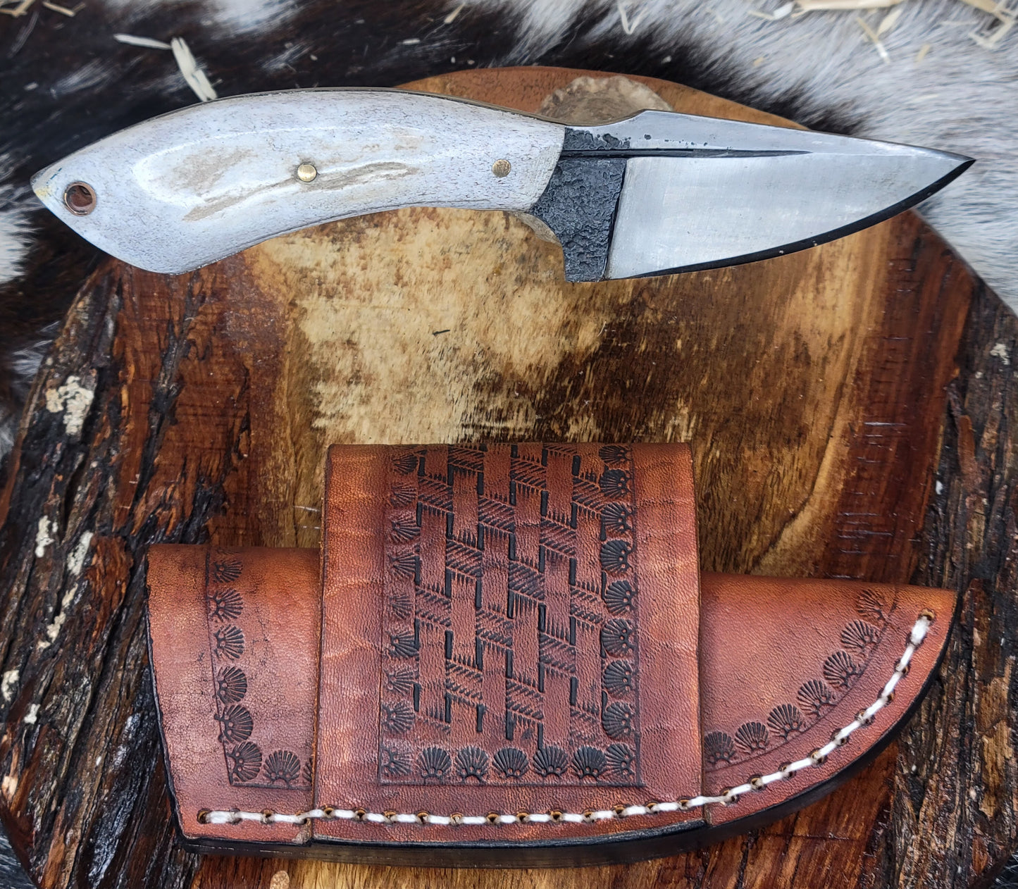 Cuchillos Funda Atravesada
