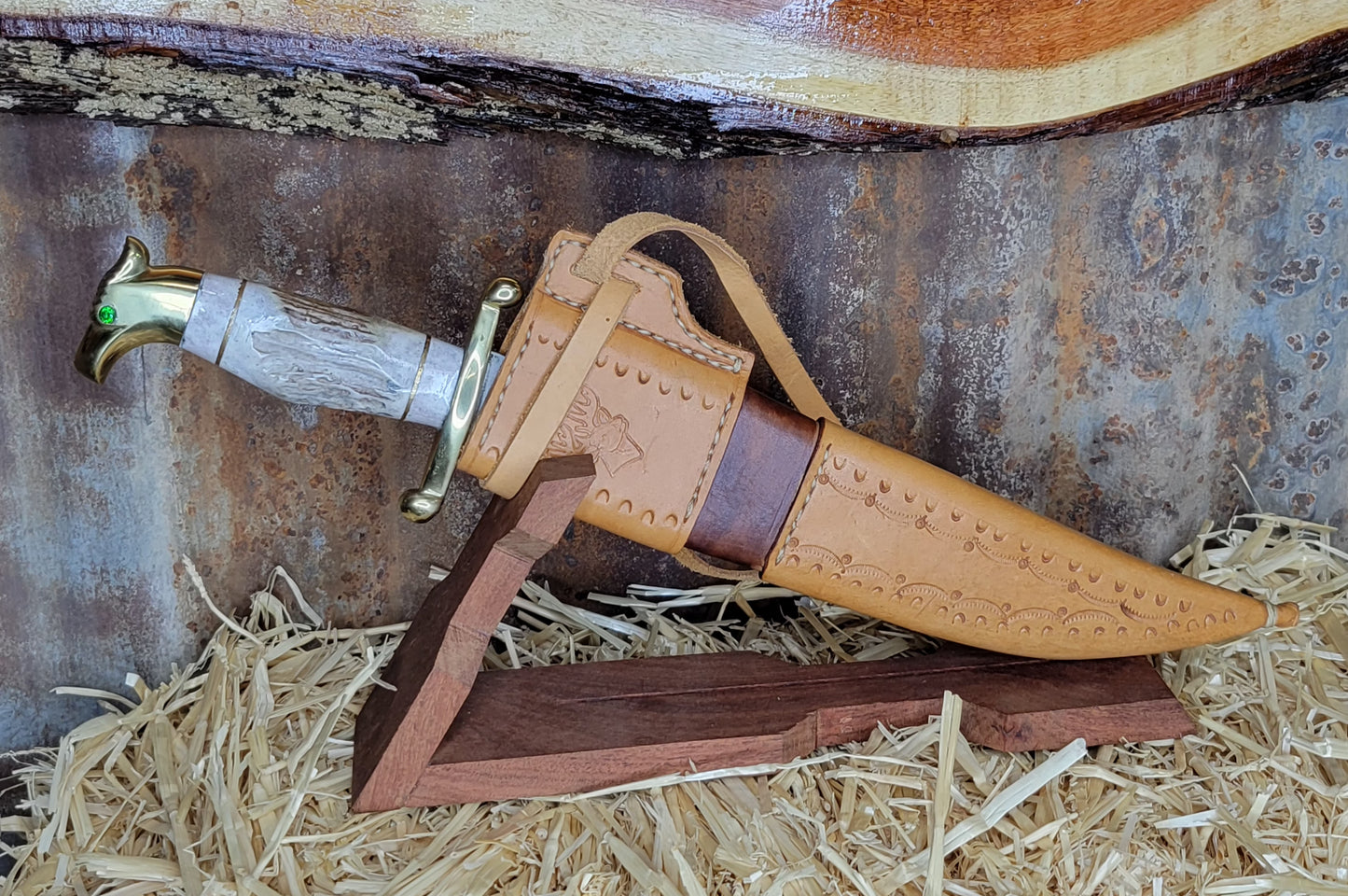 Cuchillo Aguila en Bronce 62