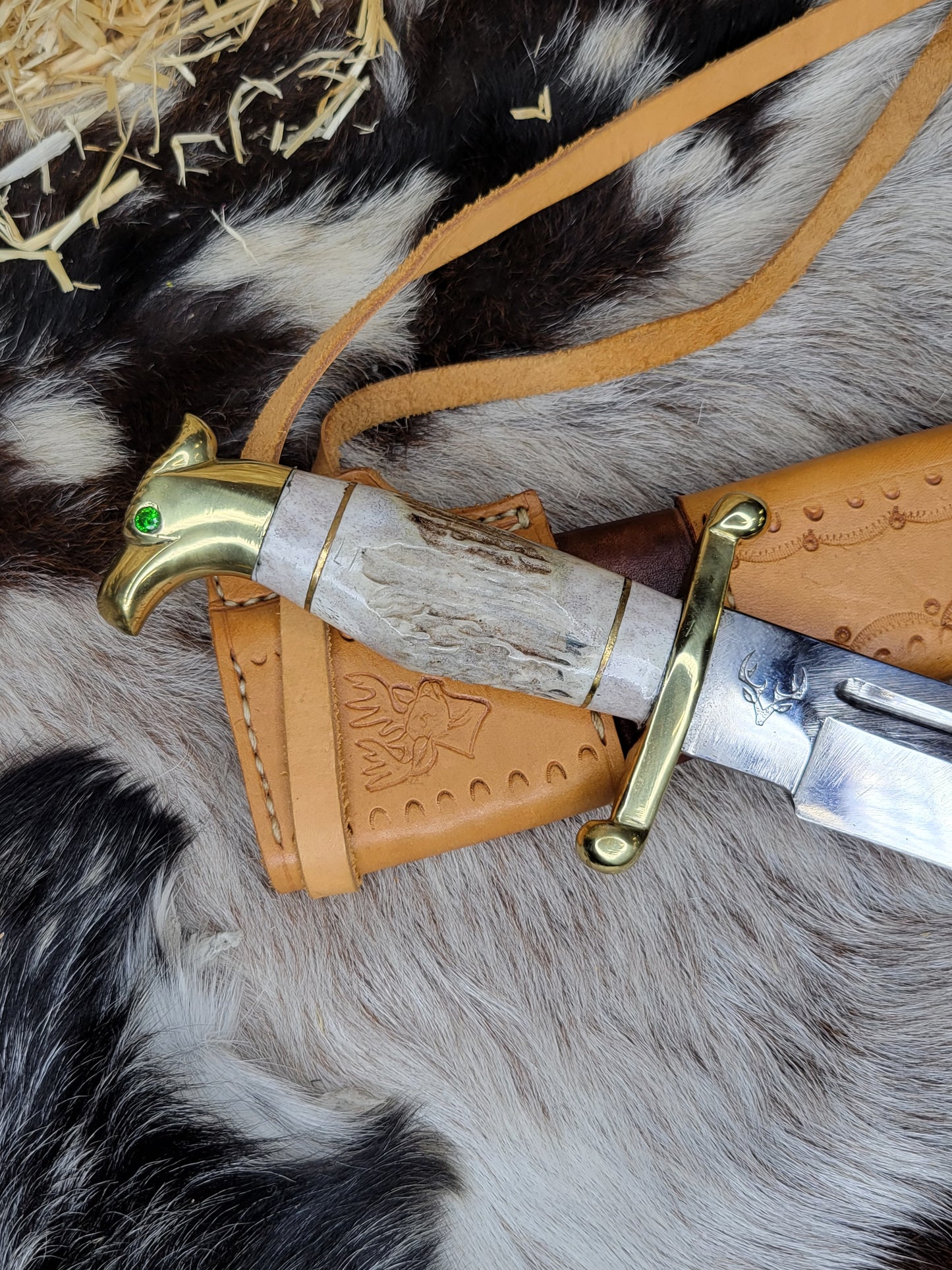 Cuchillo Aguila en Bronce 62