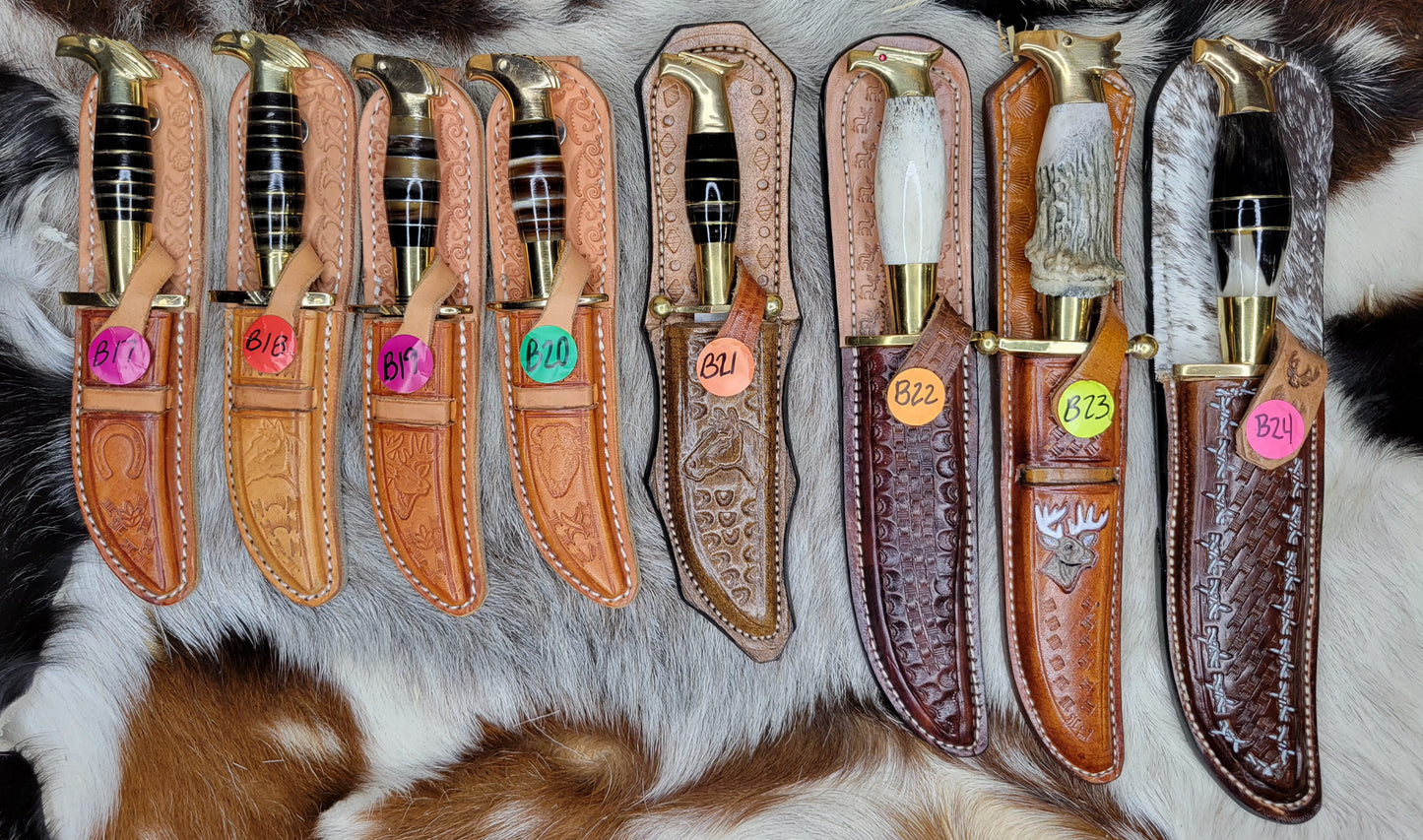 Cuchillos Torneados Aguila