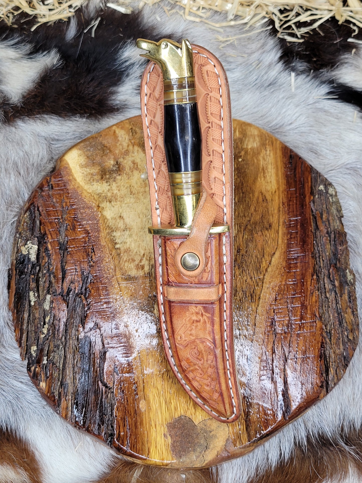 Cuchillo Torneado Perro B54