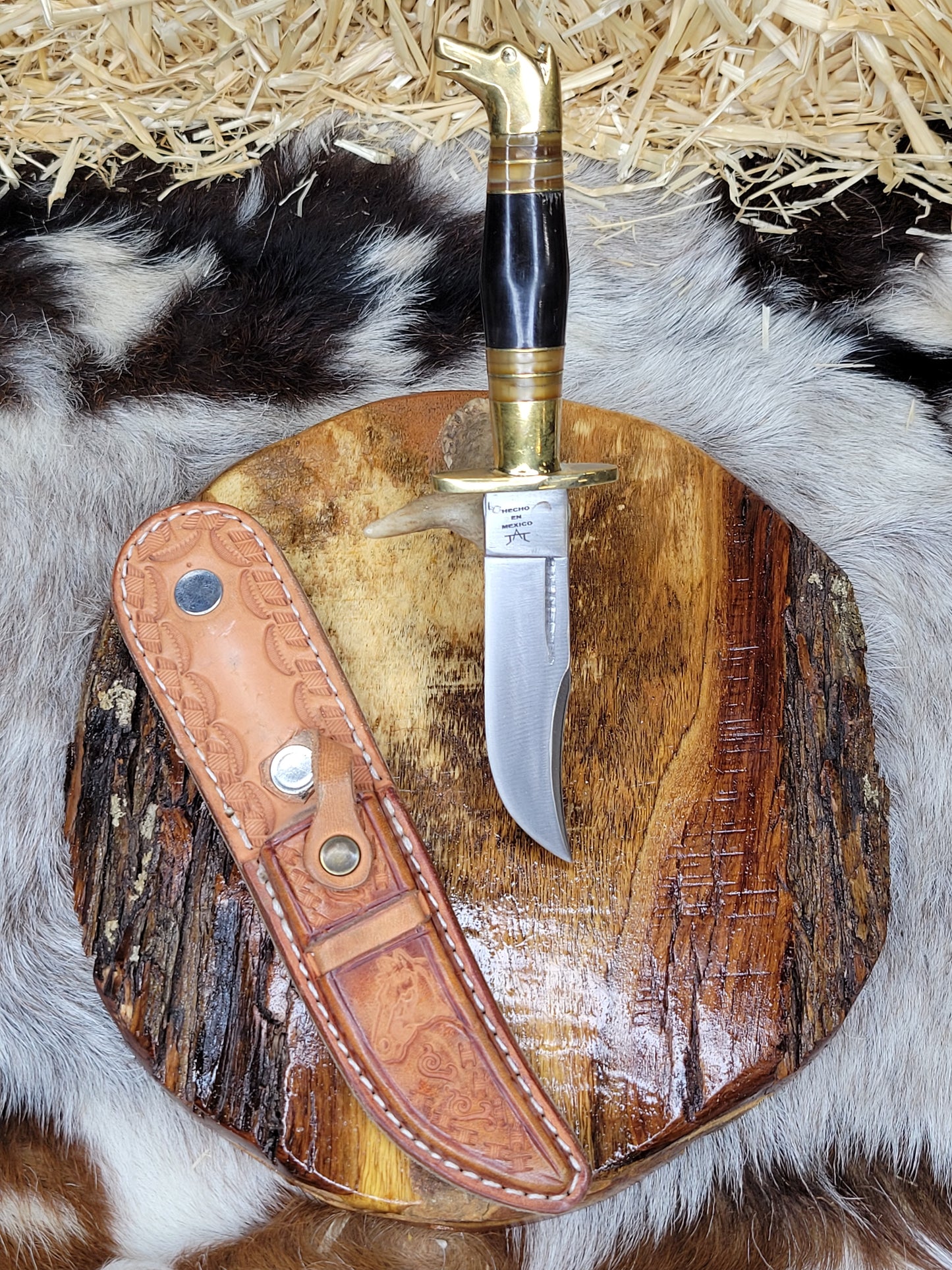 Cuchillo Torneado Perro B54