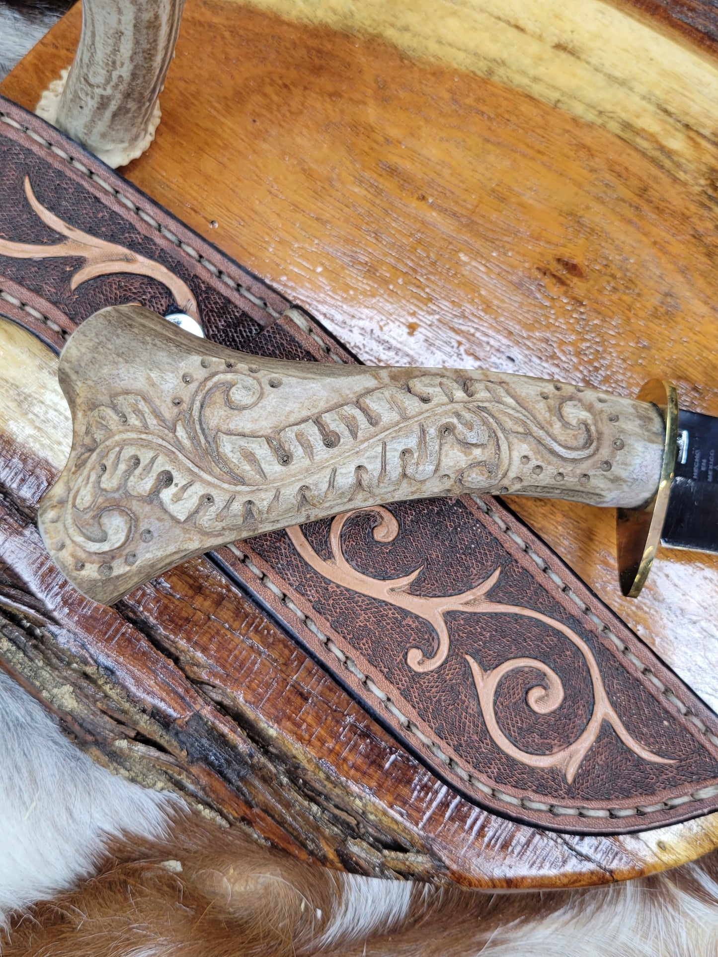 Cuchillo Cuerno De Venado 13