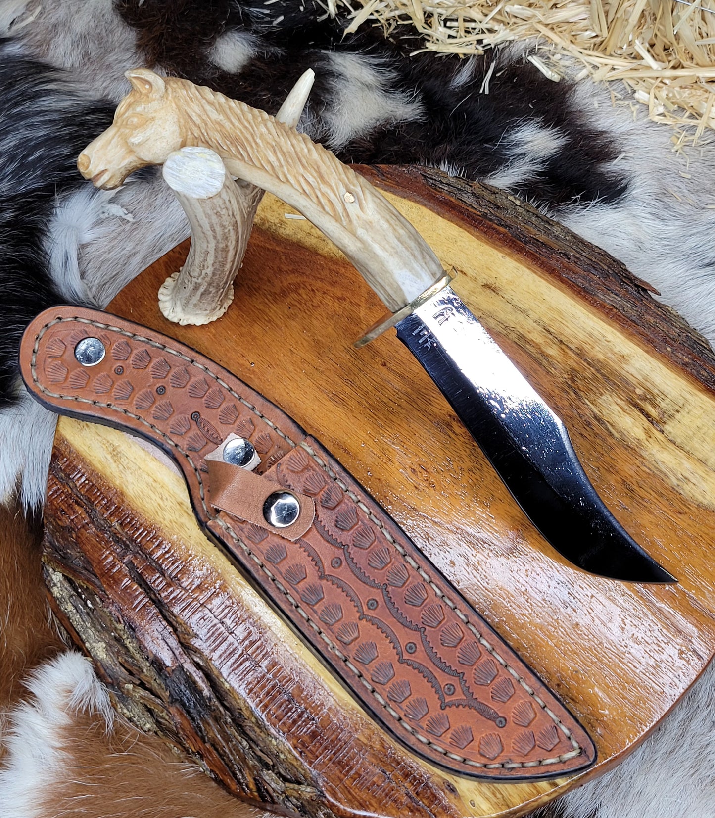 Cuchillo Cuerno de Venado 21