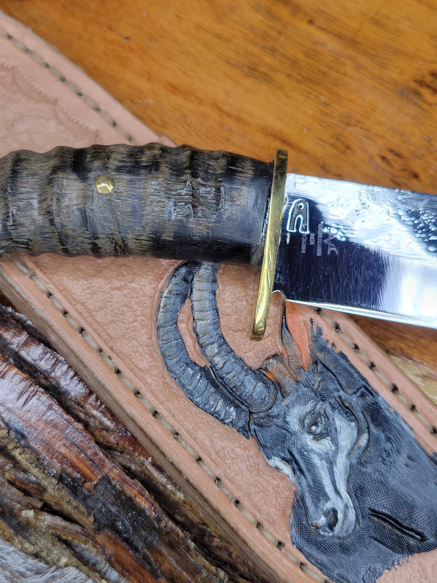 Cuchillo Cuerno de Antilope 36