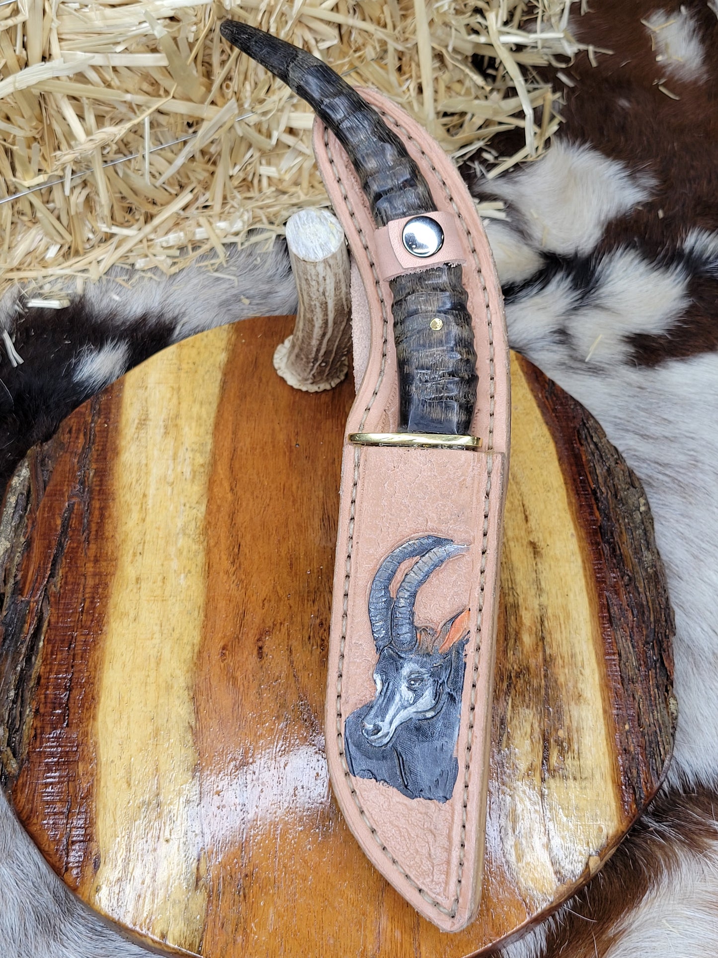 Cuchillo Cuerno de Antilope 36