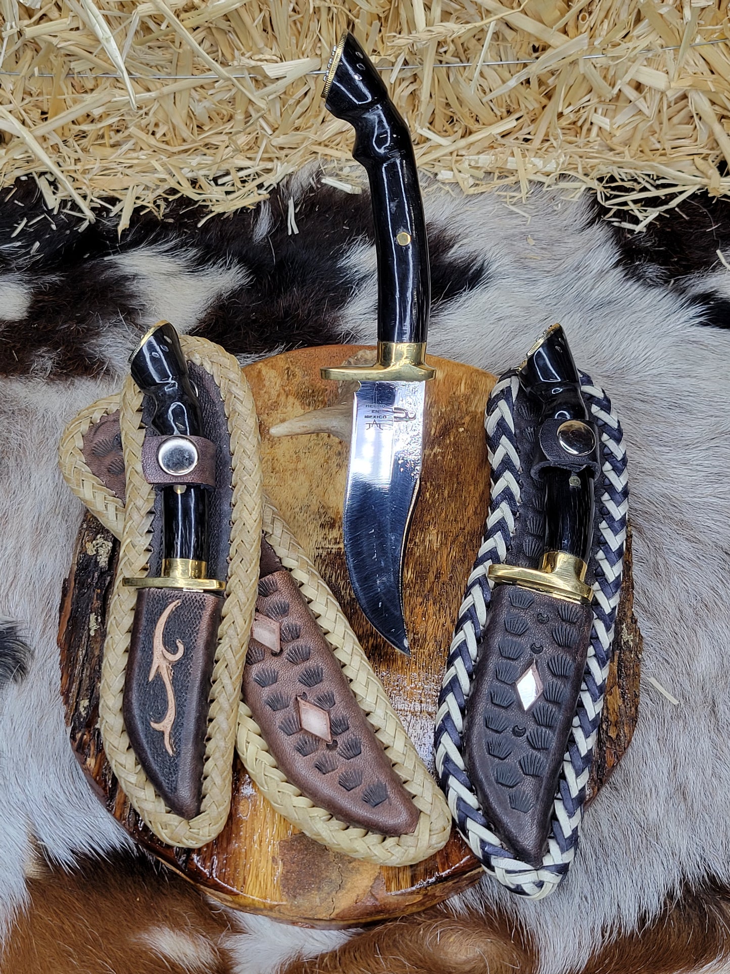 Cuchillos Pata De Caballo Cuerno de Toro de Lidia