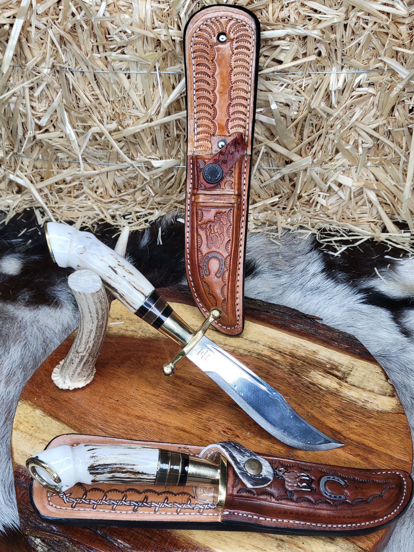 Cuchillo Pata De Caballo Cuerno de Venado