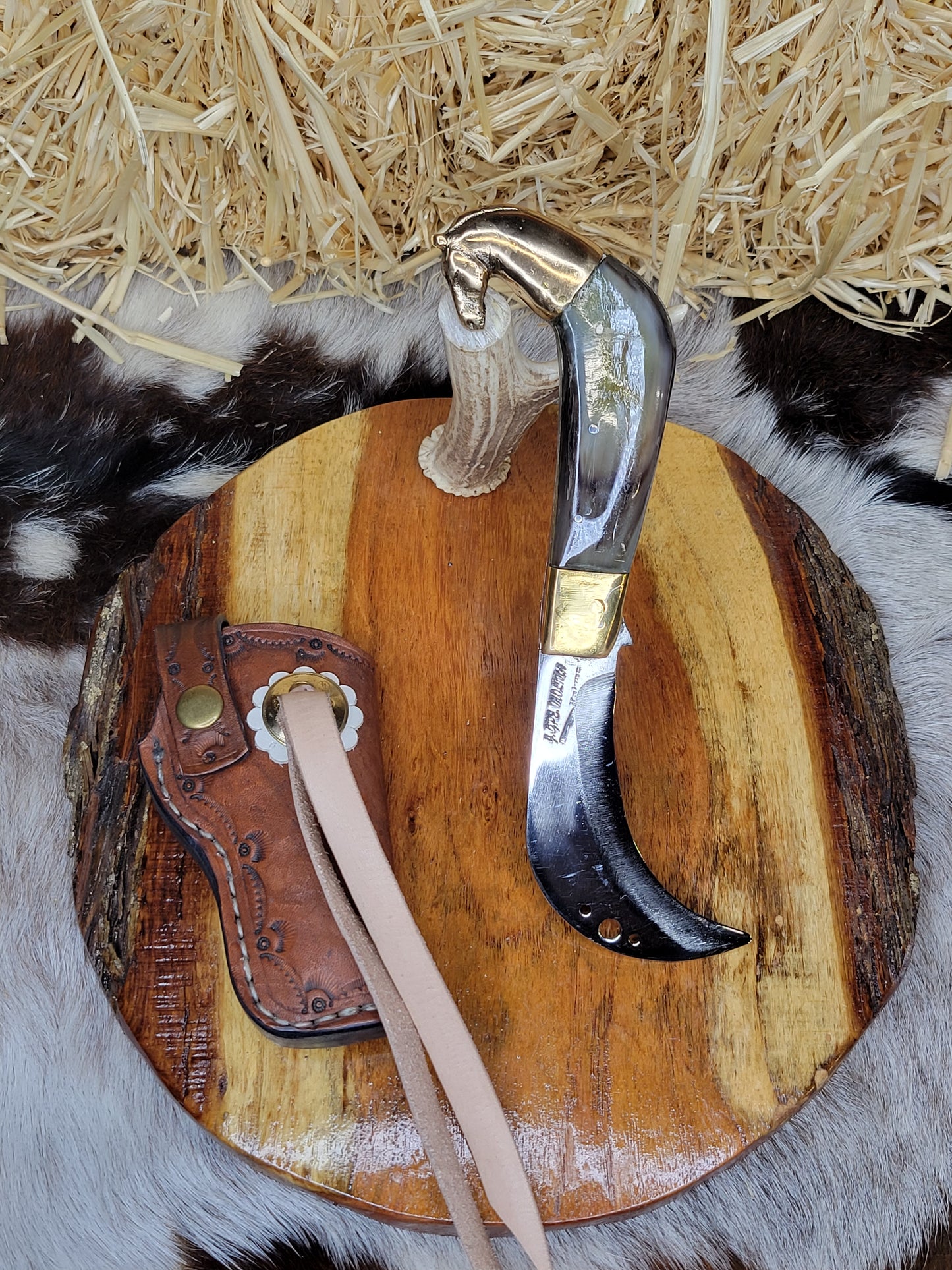 Tranchetes De Caballo Estilo Revolver