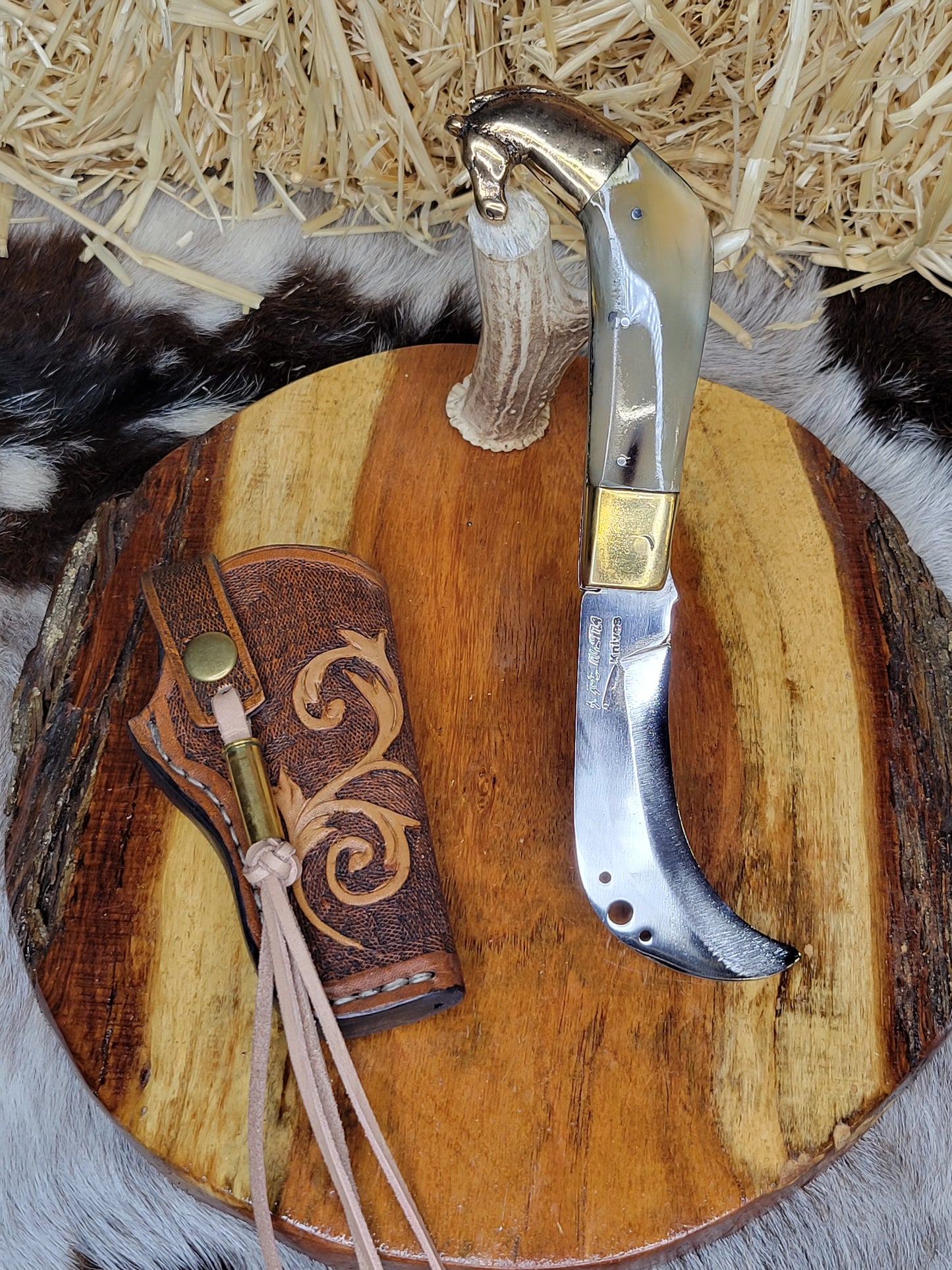 Tranchetes De Caballo Estilo Revolver