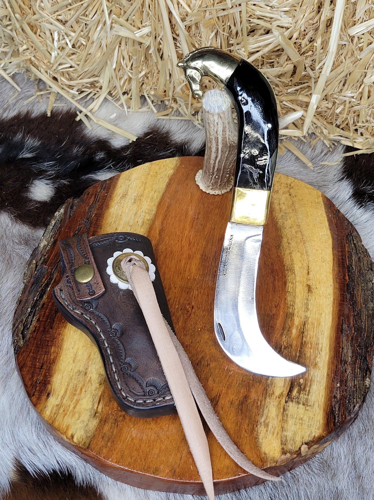Tranchetes De Caballo Estilo Revolver