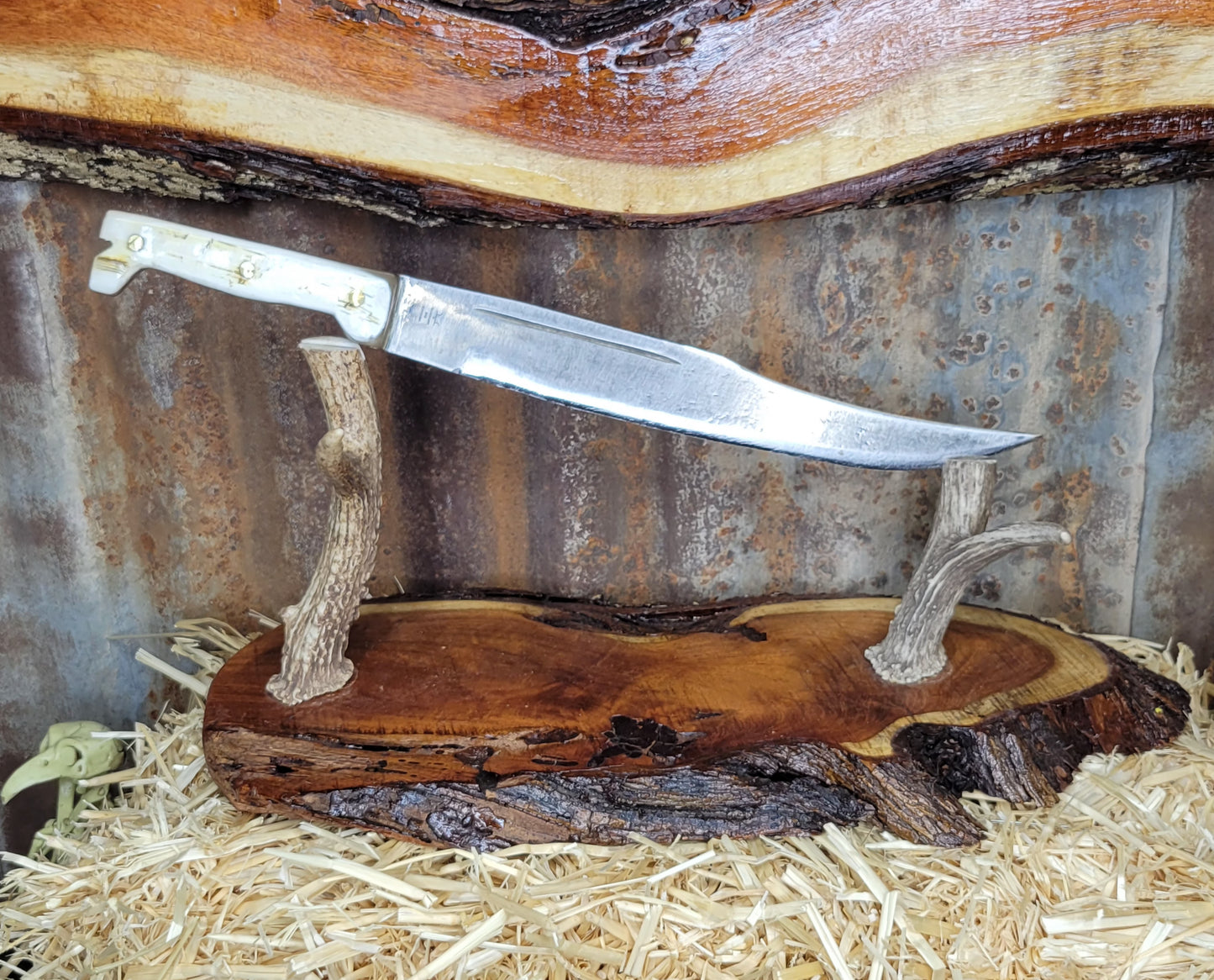 Cuchillo Antiguo Collins Bota 20