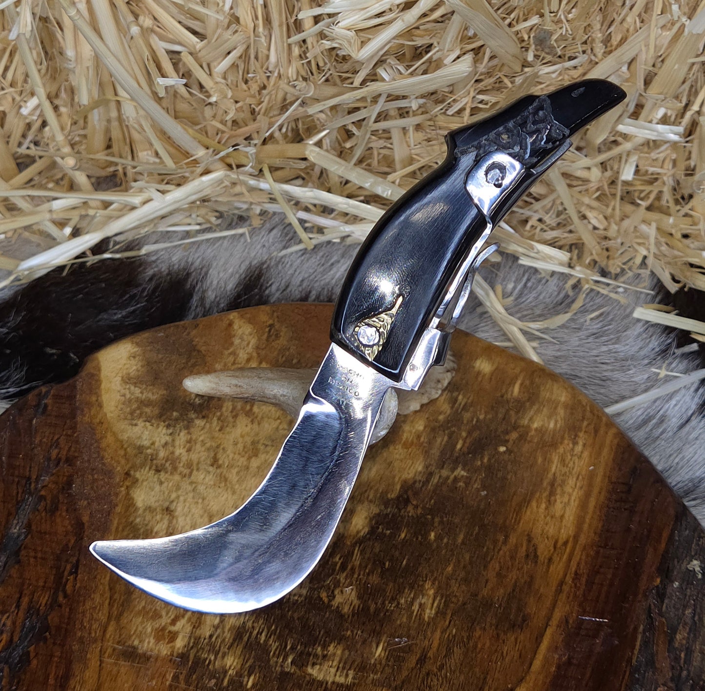 Tranchete Cuerno de Toro Cabeza de Aguila T7