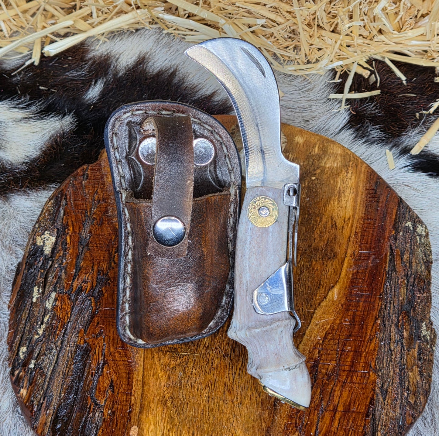 Tranchete Pata de Caballo Cuerno de Venado T33