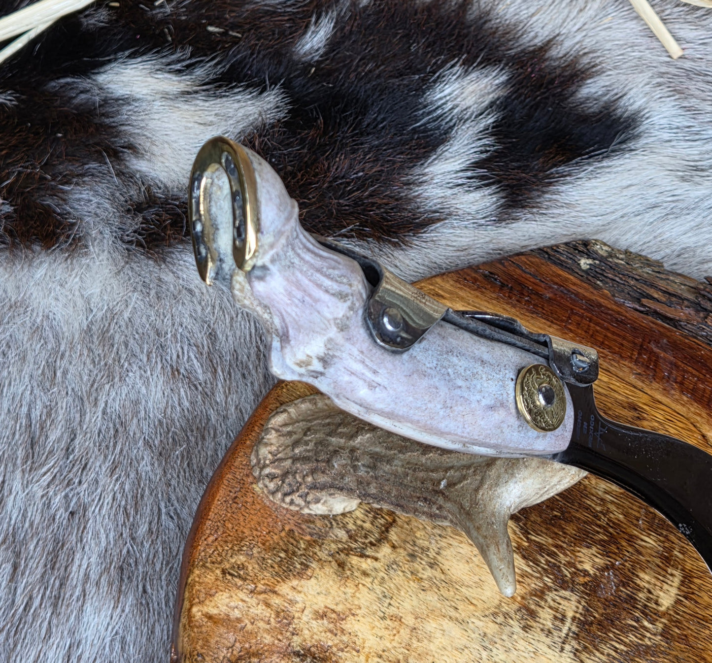 Tranchete Pata de Caballo Cuerno de Venado T34