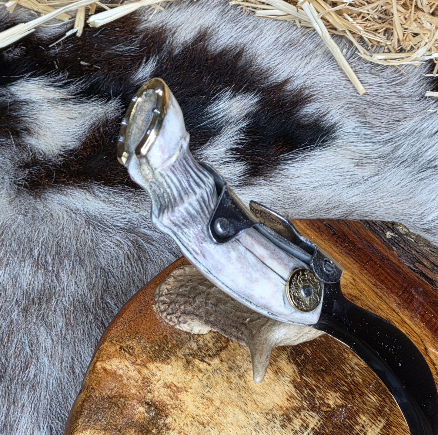 Tranchete Pata de Caballo Cuerno de Venado T36