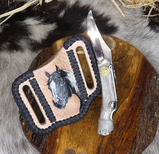 Navaja Pata de Caballo Cuerno de venado N8